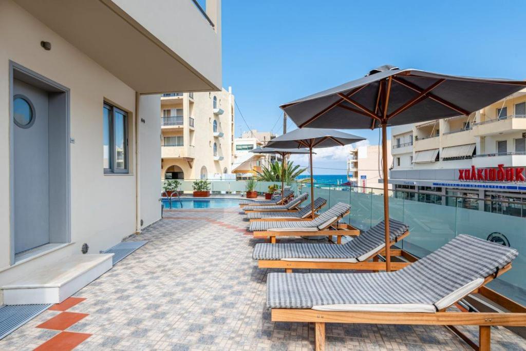Lefkoniko Beach & Icarus Suite Apts Rethymno Exteriér fotografie